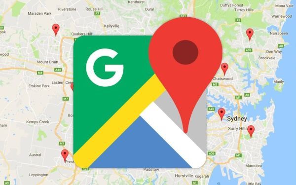 Koordinat di Google Map