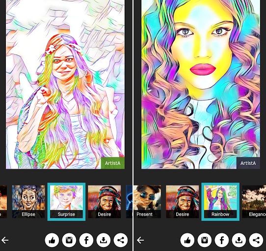 Aplikasi Edit Foto Jadi Kartun Art Filter Photo Editor & Selfie Camera