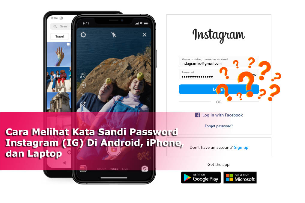Cara Melihat Kata Sandi Password Instagram (IG) Di Android, iPhone, dan Laptop